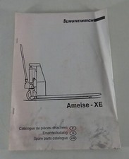 Catalogo Ricambi / Parti Catalogo Jungheinrich Carrello Elevatore Formica - Xe