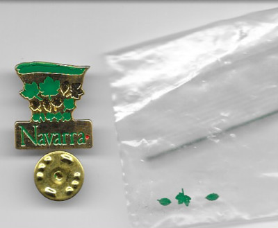 80'S - PIN BROOCH - NAVARRA - PAMPLONA - SPAIN