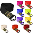 Yoga Strap Stretching Belt 180cm D-Ring Cotton Flexibility Pilate Exercise Strap