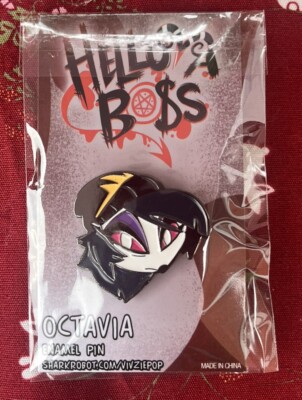 Helluva Boss Octavia Emaille Pin RARE LIMITED EDITION