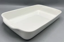 MINT!  PILLIVUYT FRANCE Porcelain Medium 1.5 Quart, Rectangular Baker