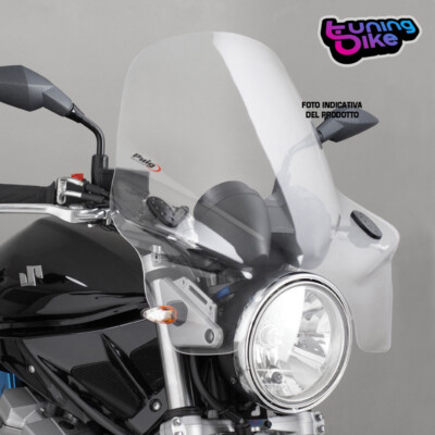 PUIG WINDSCHILD TOURING I BMW R NINE T SCRAMBLER 2023 TRANSPARENT