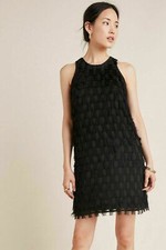 New Anthropologie Roxie Textured Shift Dress size 4 MSRP: $170 