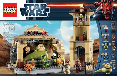 LEGO 9516 Star Wars Jabba's Palace Retired Hard to Find Building