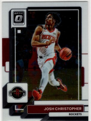 2022-23 Panini Donruss Optic Basketball Josh Christopher No. 180 Houston Rockets