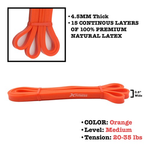 Exercise Bands Latex Resistance elastic Band -Pull Up Assist Bands Fitness - Picture 6 of 15