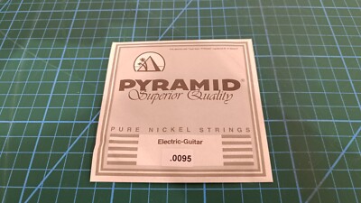 Pyramid Pure Nickel E-Gitarren Strings .0095 (6 Stück)