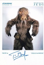 TIM DRY signed Autogramm 20x30cm STAR WARS in Person autograph COA