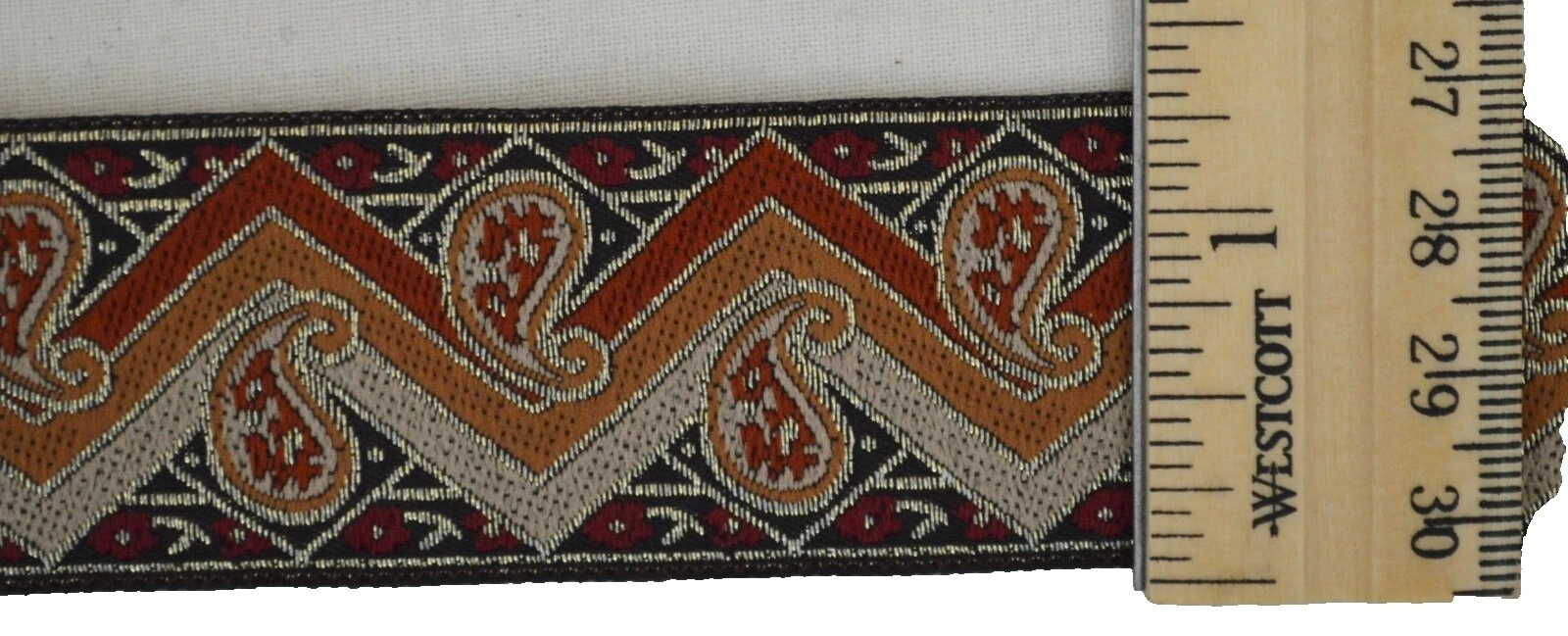 Upholstery Flower Brown Sewing Trims