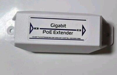 Cudy New Gigabit PoE Extender, 10/100/1000Mbps, 1 Channel PoE Repeater, PoE...