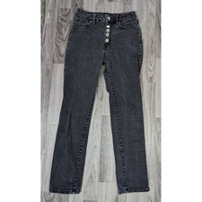 BDG Urban Outfitters Womens Size 27 Girlfriend High Rise Grey Black Jeans