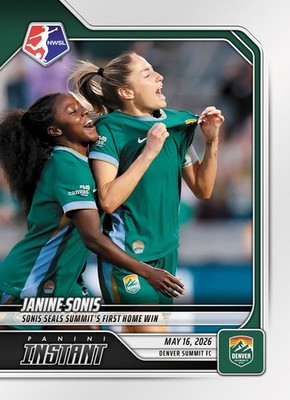 *PRESALE* 2026 Panini Instant NWSL Janine Sonis #69 ~ Denver Summit