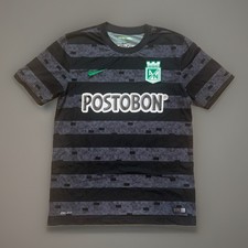 Nike Atletico Nacional 2014 Away Jersey Soccer Shirt Black Mens Medium M Rare