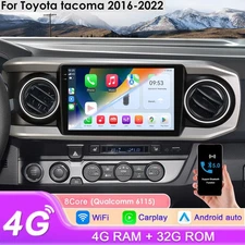 8Core CarPlay For Toyota Tacoma 2016-2021 Android Car Radio Stereo GPS RDS BT5.4