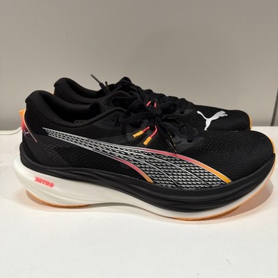 PUMA Deviate Nitro 3 Wide Running Mens Size 13 Black Sneakers Athletic 37844902