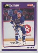 1991-92 Score American Paul Cavallini #107 11fi