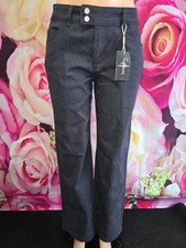 Nwt Flamingals Women Jean's Dark Blue Color Size XS 76003 31 Inseam
