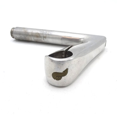 Vintage italienischer Alu Rennrad Quill Vorbau 85 mm x 1'' x 25,4 mm gebraucht ordentlich GN716-E6