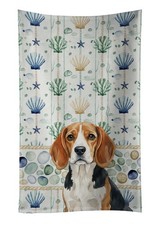Beagle Coastal Sea Glass Kitchen Towel