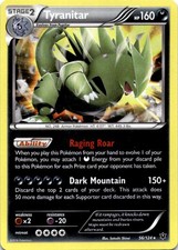 pokemon tyranitar cards TCG Japan S5I 046/070 V Card Celebrate the incredible history of the TCG hobby by adding this M Tyranitar EX 2015 Pokemon Ancient Origins Ultra Rare #43 PSA Authenticated 7 Card to your vault pokemon:tyranitar - Card Search 