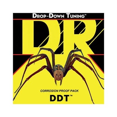DR Strings DDT555 Drop Down Tuning 5-String Bass Strings - .055-.135