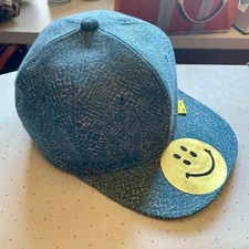 Men's Wear KAPITAL KAPITAL Capital Cap Denim Blue Snake Pattern Smiley  Size