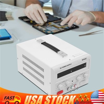 0-20A 0-30V Benchtop Lab DC Regulated Power Supply Variable Test Power Source
