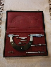 Micromètre  Bem Muller avec ses jauges étalons Ancien 