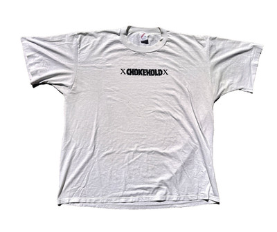 Vintage 90 s xChokeholdx hardcore T-Shirt Straight Edge SXE Size 2XL