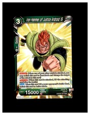 Iron Hammer of Justice Android 16 BT2-094 Union Force Dragon Ball Super NM
