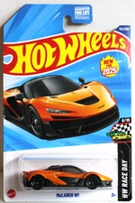 Hot Wheels 2025 HW Race Day 6/10 McLaren W1 142/250 Orange