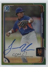 2015 Bowman Chrome Prospects Green Refractor 69/99 Jhoan Urena #BCAP-JU Auto k2j