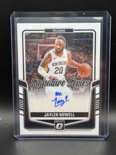 Jaylen Nowell 2024-25 Donruss Optic Signature Series Auto #SS-NOW Timberwolves