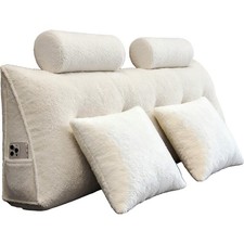Wedge Headboard Pillow King Size Headboard Pillow, Backrest Pillows,Featuring...