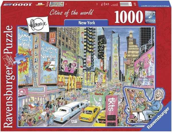 Ravensburger Puzzel Fleroux New York - Legpuzzel - 1000 Stukjes, Nie (Us Import)-image