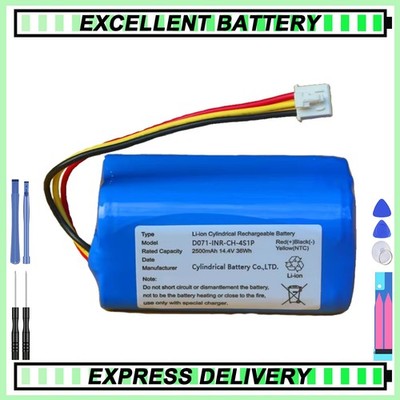 14.4V D071-INR-CH-4S1P Battery Compatible with for Liectroux C30B/C30B 2D Pr