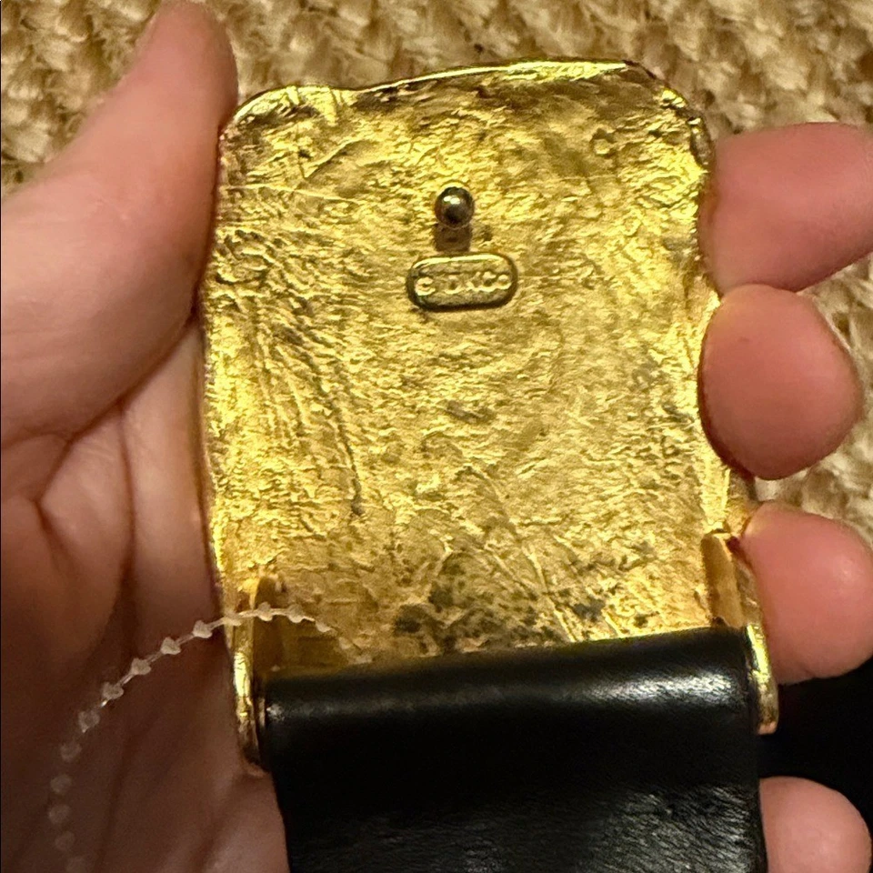 Donna Karan leather belt - Image 4 of 4