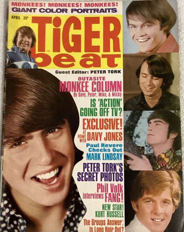 Tiger Beat Apr 67 -Monkees,