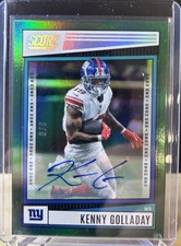 2022 Score - Kenny Golladay #231 End Zone Auto 6/6