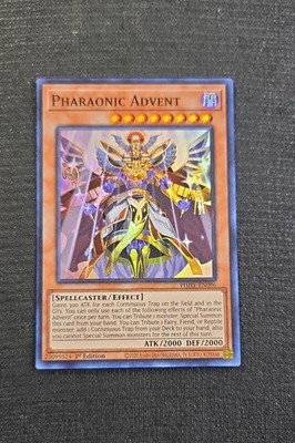 Yu-Gi-Oh! Pharaonic Advent PHHY-EN096 Photon Hypernova 1st Edition Super Rare