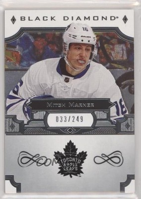 2017-18 Upper Deck Black Diamond 33/249 Mitch Marner #BDB-MA 0a3