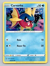 Carvanha #035/203 Common SWSH07: Evolving Skies Pokemon
