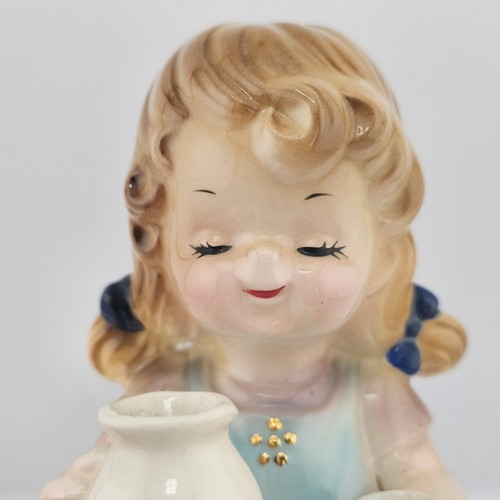 Josef Originals Happiness Is Series Lemun Aid Lemonade Stand Girl Figurine Lemon - Picture 2 of 14