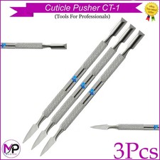 CT-1 Multi-Function Cuticle Pusher   Professional Nail Tool with Ergonomic Grip