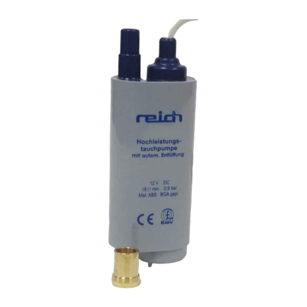 Reich 18L Submersible Pump with Auto Vent 511‑0418ESASK2 Caravan Motorhome Boat