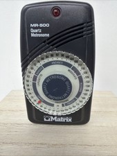 Matrix MR 500 Quartz Metronome TESTED WORKS A...