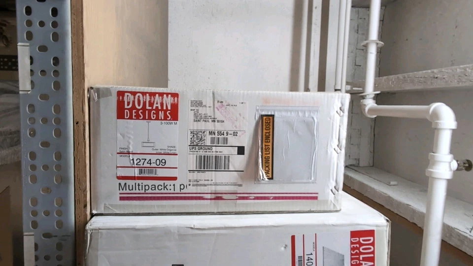 Dolan Designs 1274-09 3-Light Organza Pendant – Satin Nickel - Image 3 of 3