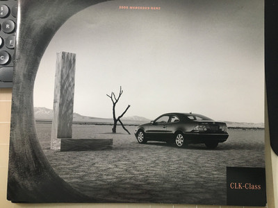 2000 MERCEDES-BENZ CLK-CLASS SALES BROCHURE #MC-99-141-250