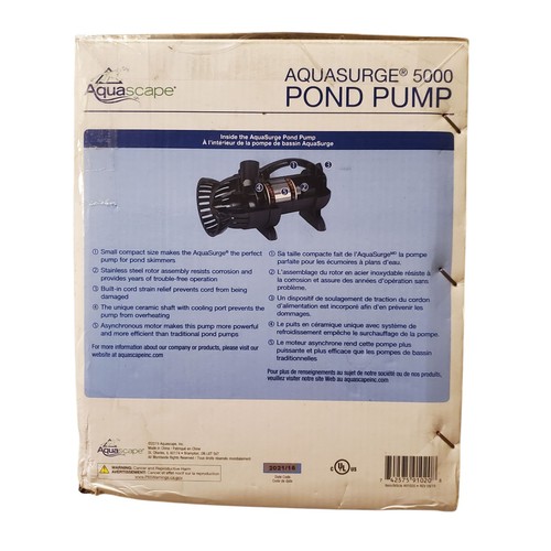 Brand New Aquascape AquaSurge 5000 - Picture 3 of 3