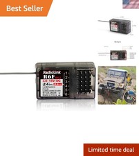 2.4Ghz R6F 6 Channels RC Receiver Long Distance Control for Car/Boat Surface ...
